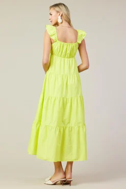 Diana Poplin Maxi Dress