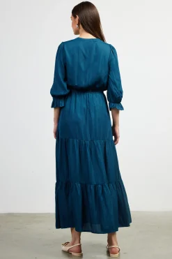 Emery Ruffle Tiered Maxi Dress