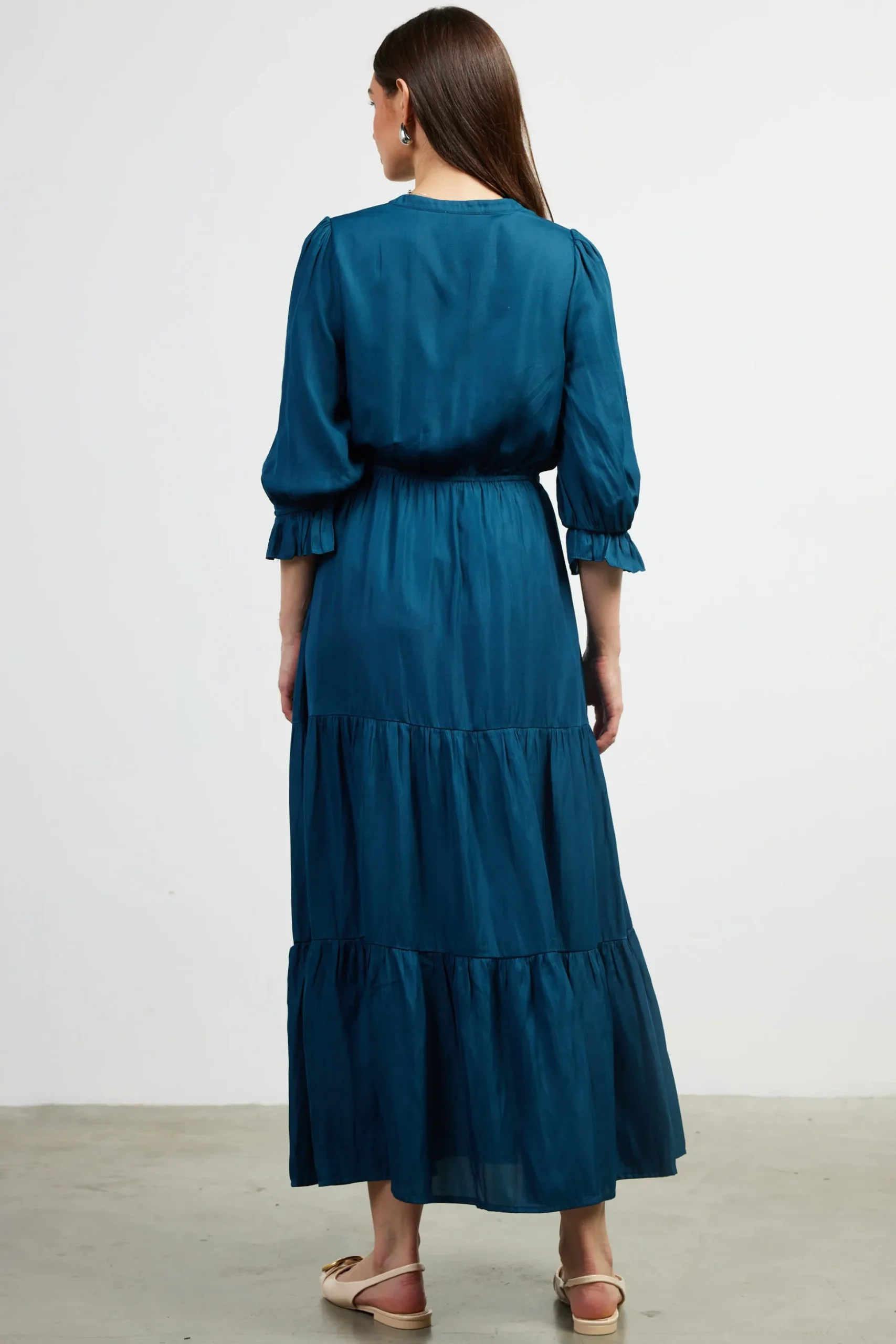Emery Ruffle Tiered Maxi Dress
