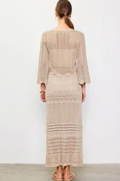 Longsleeve Open Knit Cardigan