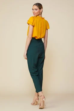 Paper Bag Belted Pants