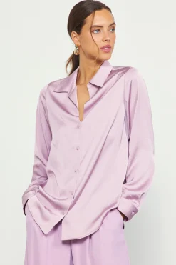 Recycled Button Down Top