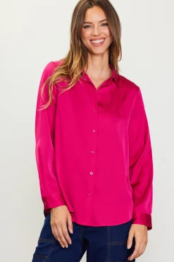 Recycled Classic Button Down Top