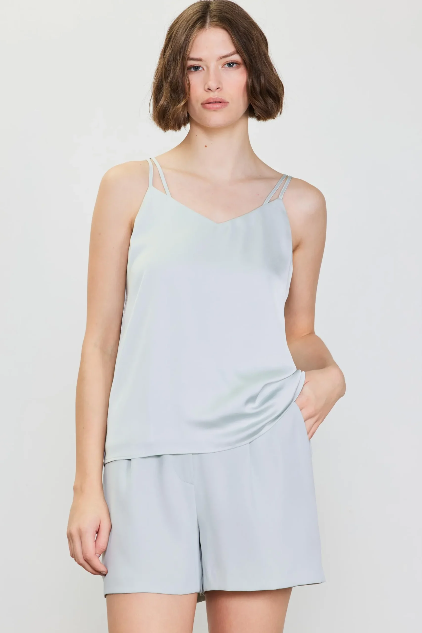 Recycled Double Strap Cami