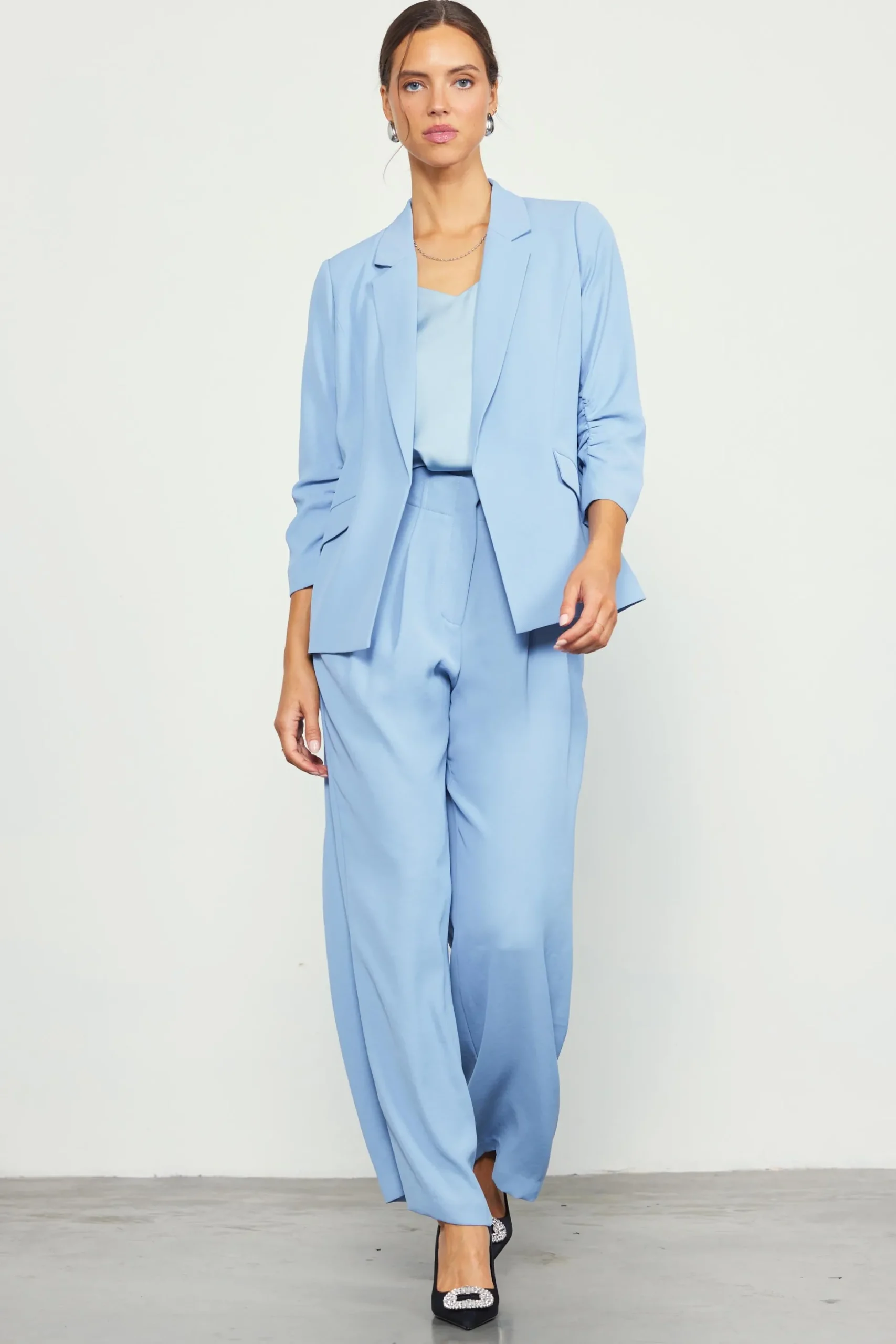 Recycled Wide Leg Pants