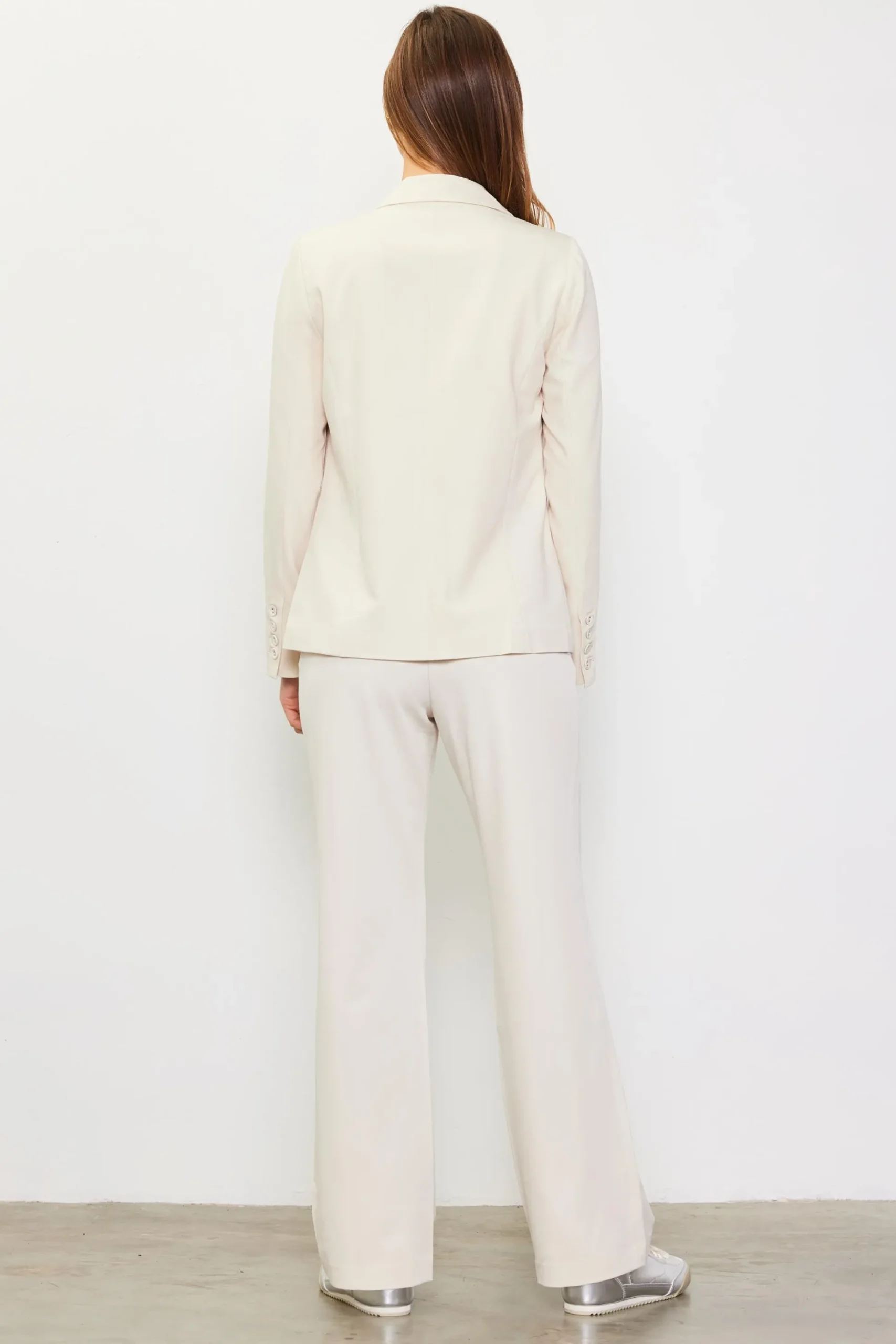 Tailored Single Button Blazer