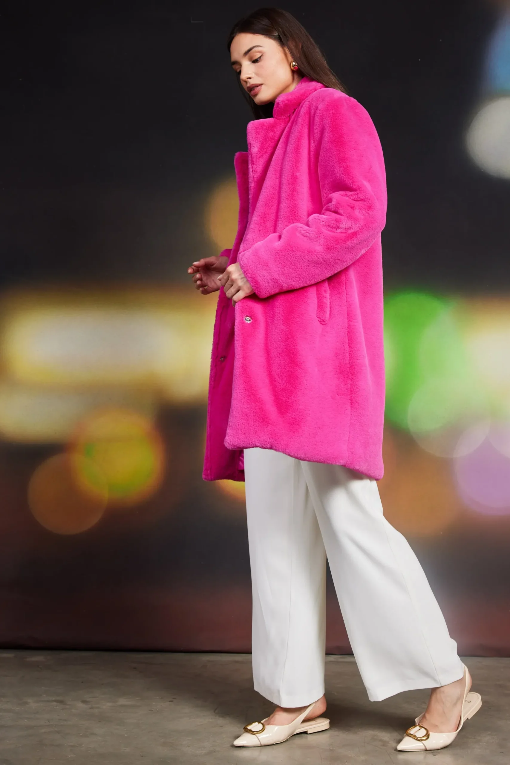 Teddy Faux Fur Coat