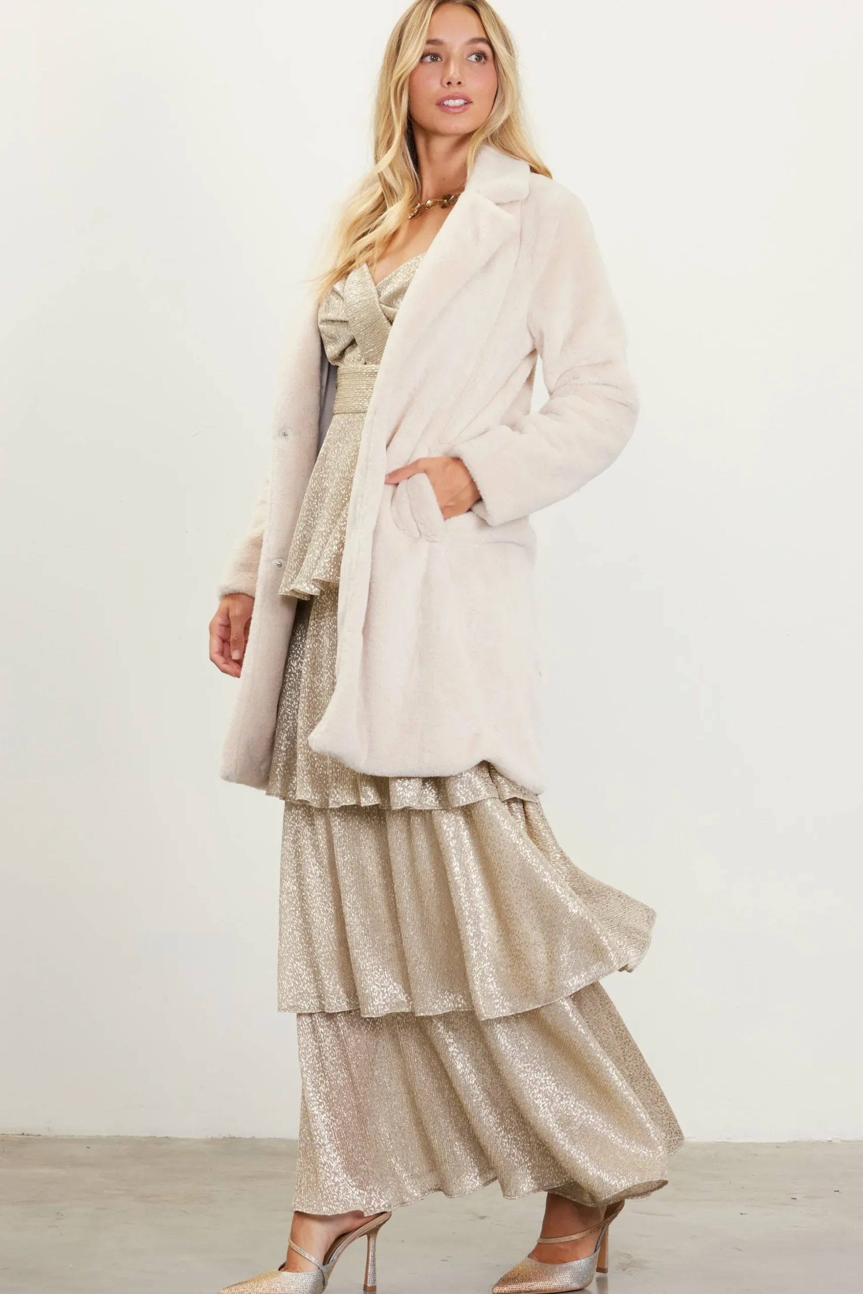 Teddy Faux Fur Coat